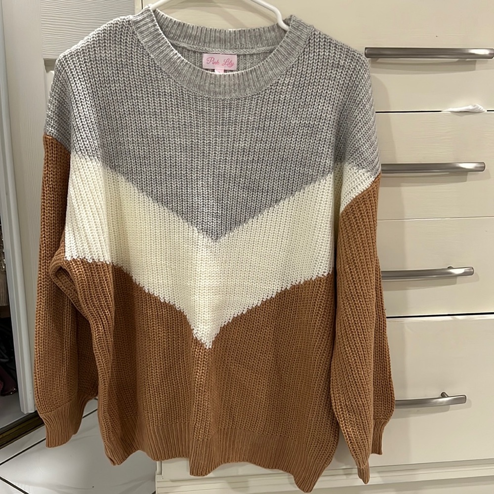 Pink Lily sweater